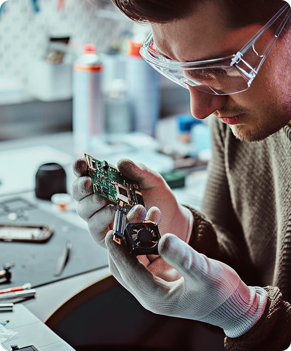 Most drone repairs