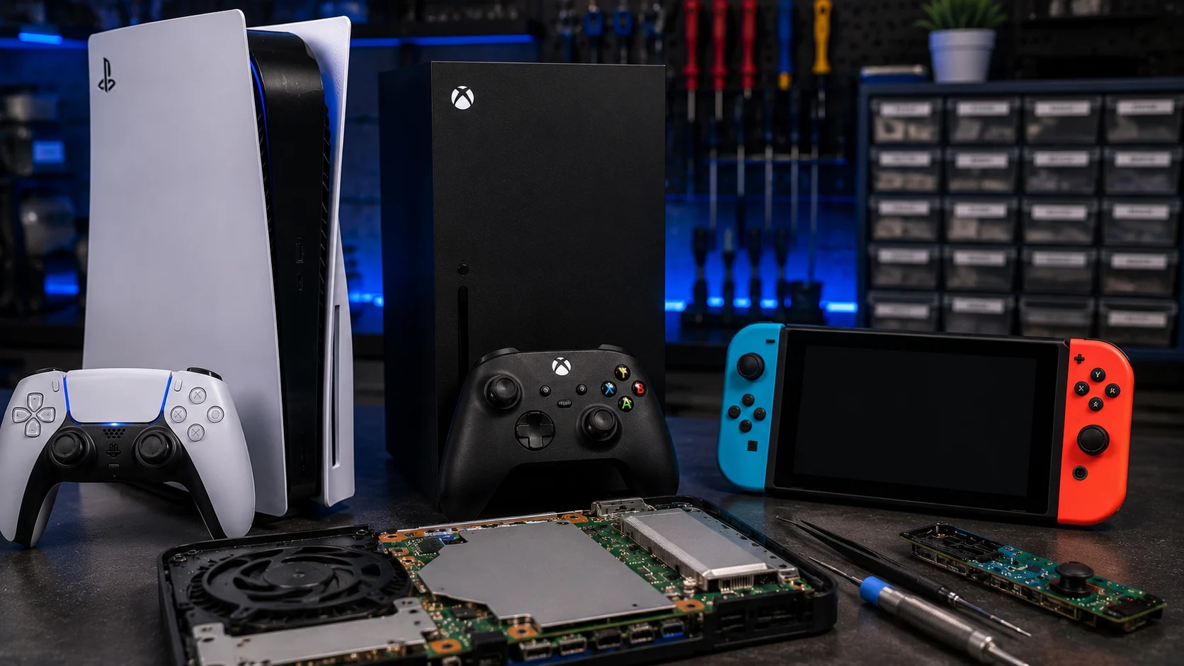 Console Repair PS5, Xbox, and Nintendo